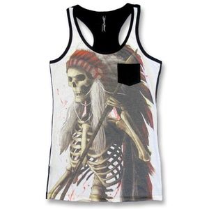 Liquorbrand Warrior Chief Tank Top with Pocket
